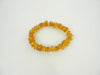 BALTIC AMBER CHIP STRETCH BRACELET POLISHED HONEY 14-17 gm 8" ALLUREGEM s1080