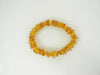 BALTIC AMBER CHIP STRETCH BRACELET POLISHED HONEY 14-17 gm 8" ALLUREGEM s1080