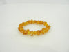 BALTIC AMBER CHIP STRETCH BRACELET POLISHED HONEY 14-17 gm 8" ALLUREGEM s1080