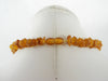 BALTIC AMBER NECKLACE CHIPS RAW GRADUATED, HONEY 32  gm 23 " ALLUREGEM S1271