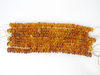 Natural Baltic Amber Bead Strands Rondelle Honey 8" Alluregem E1278
