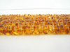 Natural Baltic Amber Rondelle Bead Strand 9-10 mm Honey 16" Alluregem E1279