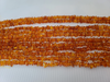 Genuine Baltic Amber Chips, 2 Strands, Grade B/C Light Honey 12 - 13 Grams 16" Alluregem E1290