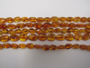 Genuine Baltic Amber Bead Strands, Honey, 10-14 gm, 16" Alluregem E1641