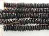 Baltic Amber Bead Strands, Natural Rondelle Dark Cherry, 18 - 20 gm, 8 - 11 mm, 16 " Alluregem E2003