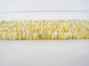 Natural Baltic Amber Bead Strands Rondelle White 10 - 14 gm 7 - 8mm 16" Alluregem E2076