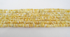 Natural Baltic Amber Bead Strands Rondelle White 10 - 14 gm 7 - 8mm 16" Alluregem E2076