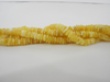 Natural Baltic Amber Bead Strands Rondelle Butter 16 - 20 gm 9 - 10mm 16" Alluregem E2081