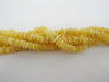 Natural Baltic Amber Bead Strands Rondelle Butter 16 - 20 gm 9 - 10mm 16" Alluregem E2081