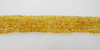 Natural Baltic Amber Bead Strands Rondelle Lemon 7 - 8 gm 5 - 6mm 16" Alluregem E2103