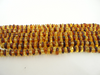 Genuine BALTIC AMBER Beads Strands Rondelle Lemon and Cognac 10-11 mm 8" Alluregem E2104