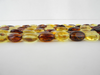 Natural Baltic Amber Beads Strand Large Chubby Oval, 10 - 12mm 15 - 18 grams 16" Alluregem E2110