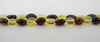 Natural Baltic Amber Beads Strand Large Chubby Oval, 10 - 12mm 15 - 18 grams 16" Alluregem E2110