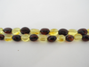 Natural Baltic Amber Beads Strand Large Chubby Oval, 10 - 12mm 15 - 18 grams 16" Alluregem E2110