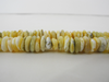 Natural BALTIC AMBER Beads, Thin Rondelle Butter White Amber, Pack of 140 Beads Alluregem E2111