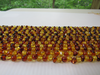 Natural Baltic Amber Bead Strands, Multi-color, Rounded Baroque 12 - 14 Grams, 7 - 8 MM 16" Alluregem E2155