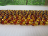 Natural Baltic Amber Bead Strands, Multi-color, Rounded Baroque 12 - 14 Grams, 7 - 8 MM 16" Alluregem E2155