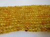 Baltic Amber Bead Strands, Natural Lemon, Rounded Baroque 12 - 14 Grams, 7 - 8 MM 16" Alluregem E2156