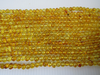 Baltic Amber Bead Strands, Natural Lemon, Rounded Baroque 12 - 14 Grams, 7 - 8 MM 16" Alluregem E2156