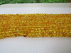 Baltic Amber Bead Strands, Natural Lemon, Rounded Baroque 12 - 14 Grams, 7 - 8 MM 16" Alluregem E2156