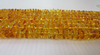 Natural Baltic Amber Beads Strand, Chubby Rondelle Lemon 16" Alluregem E2161