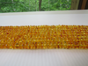 Natural Baltic Amber Beads Strand, Chubby Rondelle Lemon 16" Alluregem E2161