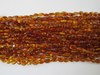 Natural Baltic Amber Bead Strands, Medium Honey, oval 8 - 10 gm, 8 - 11 mm 16" Alluregem E2184