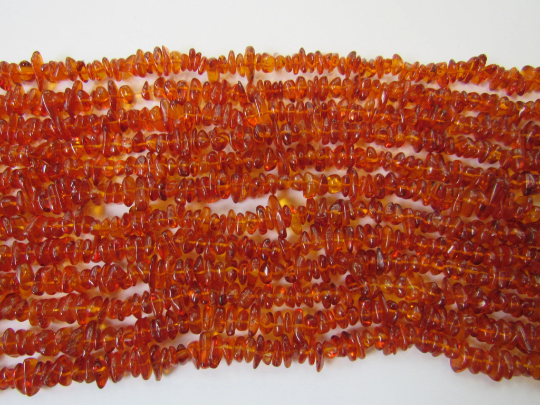 Genuine Baltic Amber Beads Honey Chips Strand 6 - 10MM 16" Alluregem E2186