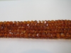 Genuine Baltic Amber Beads Strand Faceted, Honey 8 - 9mm 16" Alluregem E2191