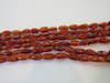 Natural Baltic Amber Bead Strands, Cognac Large Long Oval 16" Alluregem E2207