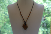 Baltic Amber Necklace with Amber Beads and Pendant E2377