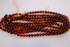 Genuine Baltic Amber Beads, 6mm Round Drilled Bead Strand Lemon to Cherry 16" Alluregem E2840