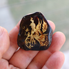 Large Baltic Amber Carved Cabochon, 7.6 gm, Hand Carved Unset Pendant Stone, Alluregem E2949
