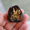 Large Baltic Amber Carved Cabochon, 7.6 gm, Hand Carved Unset Pendant Stone, Alluregem E2949