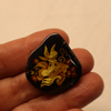 Genuine Baltic Amber Carved Cabochon, 3.3gm, Unset Hand Carved Stone, Alluregem E3095