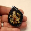 Genuine Baltic Amber Carved Cabochon, 7.7 gm, Unset Pendant Focal Stone, Alluregem E3107