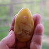 BALTIC Amber Pendant Bead, Natural, Very Unique Extra Large Butter Focal 10.5 gm Alluregem E3136
