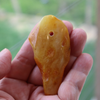 BALTIC Amber Pendant Bead, Natural, Very Unique Extra Large Butterscotch Focal 13.7 gm Alluregem E3139