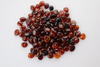 Natural Baltic Amber Beads, 7mm - 10mm Loose Beads, Medium Flat Oval Cognac, Available in 5 - 20 Gram Packs Alluregem E3150