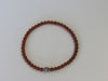 Baltic Amber Bracelet, Hill Tribe Silver  X- SMALL 6.5 " ALLUREGEM S1028