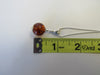 BALTIC AMBER PENDANT NECKLACE, 925 Sterling Silver 18" ALLUREGEM S1010