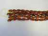 NATURAL BALTIC AMBER BEAD STRANDS  14-18 mm OVAL DARK HONEY 16"  ALLUREGEM S1146