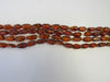 NATURAL BALTIC AMBER BEAD STRANDS  14-18 mm OVAL DARK HONEY 16"  ALLUREGEM S1146