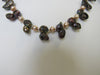 925 STERLING SILVER GREEN & PINK PEARL NECKLACE SET 18 " ALLUREGEM S1200