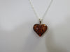 Genuine Baltic Amber Pendant Necklace, 925 Sterling Silver 18"   ALLUREGEM  S1138