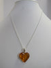 Genuine Baltic Amber Pendant Necklace 18"  ALLUREGEM  S1139