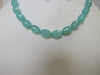 925 STERLING SILVER NATURAL FACETED CHALCEDONY NECKLACE SET 68 gm 18 " ALLUREGEM S1228