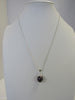 925 STERLING SILVER BAROQUE BEAD PEARL  PENDANT NECKLACE 7.5 gm  12 mm 20 " ALLUREGEM S1256
