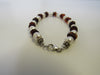 GENUINE AMBER & PEARL BRACELET MULTI-COLOR 7.5 gm  5-6 mm 7  " ALLUREGEM  S1268
