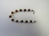 GENUINE AMBER & PEARL BRACELET MULTI-COLOR 7.5 gm  5-6 mm 7  " ALLUREGEM  S1268